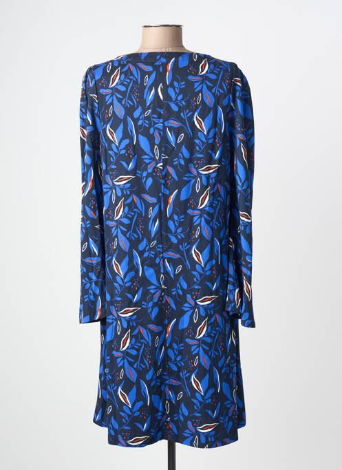 Rochie scurtă mâneci lungi mâneci lungi albastru ÉTYMOLOGIE femme