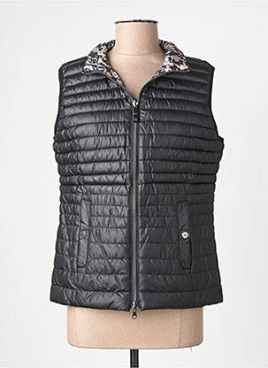 Geacă matlasată buzunare fără glugă negru BARBARA LEBEK femme