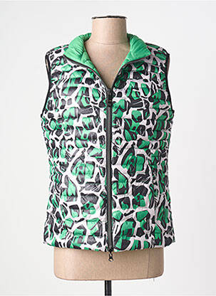 Geacă matlasată buzunare fără glugă verde BARBARA LEBEK femme