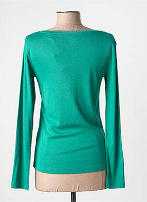 Top țesătură jersey mâneci lungi verde C'EST BEAU LA VIE femme