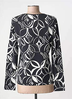 Top elasticitate mâneci lungi negru BARBARA LEBEK femeie