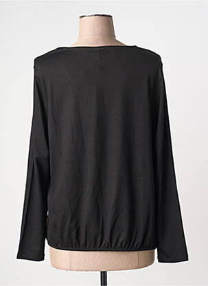 Top imprimeu fantezie mâneci lungi negru BARBARA LEBEK femme