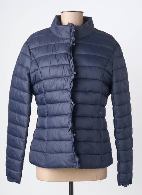 Geacă matlasată buzunare fără glugă albastru ÉTYMOLOGIE femme