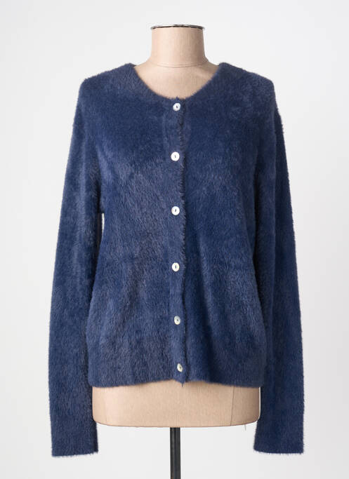 Vestă cu mâneci lungi elasticitate albastru BARBARA LEBEK femme