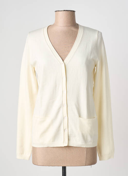 Vestă cu mâneci lungi elasticitate bej ÉTYMOLOGIE femme