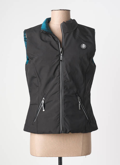 Geacă matlasată buzunare fără glugă negru CHRISTINE LAURE femme