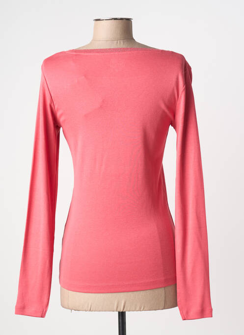 Top țesătură jersey mâneci lungi roz C'EST BEAU LA VIE femme