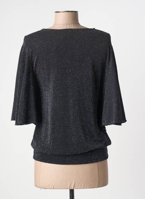 Top elasticitate mâneci lungi negru LE SINGE DE JULIE femme