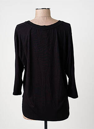 Tricou mâneci 3/4 mâneci 3/4 negru BARBARA LEBEK femeie