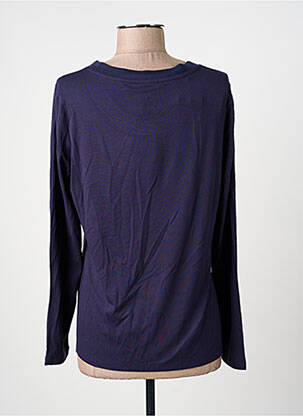 Tricou mâneci lungi mâneci lungi albastru BARBARA LEBEK femeie