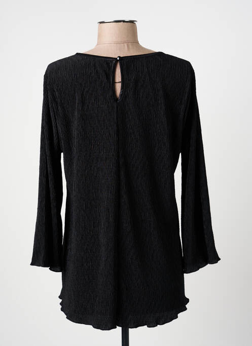 Top elasticitate mâneci lungi negru CISO femme