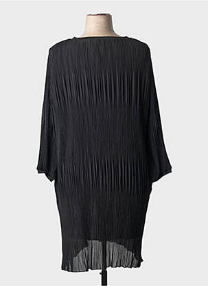 Rochie midi mâneci lungi mâneci lungi negru CISO femeie