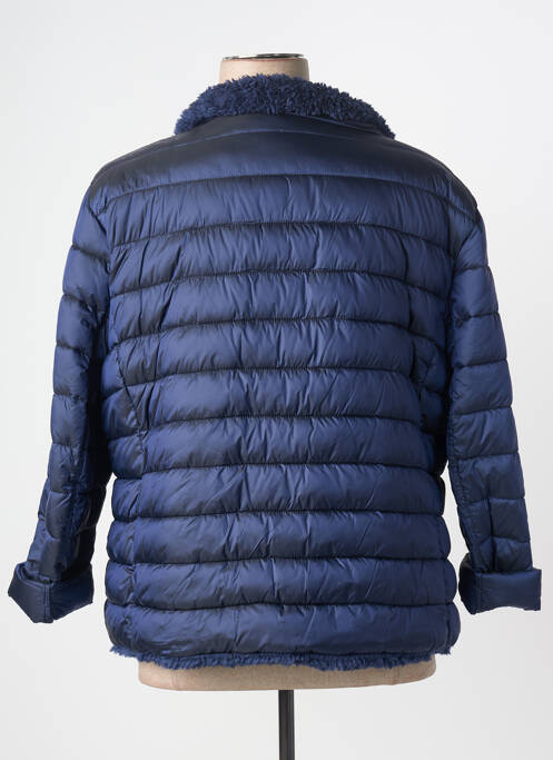 Geacă matlasată mâneci lungi fără glugă albastru CHRISTINE LAURE femme