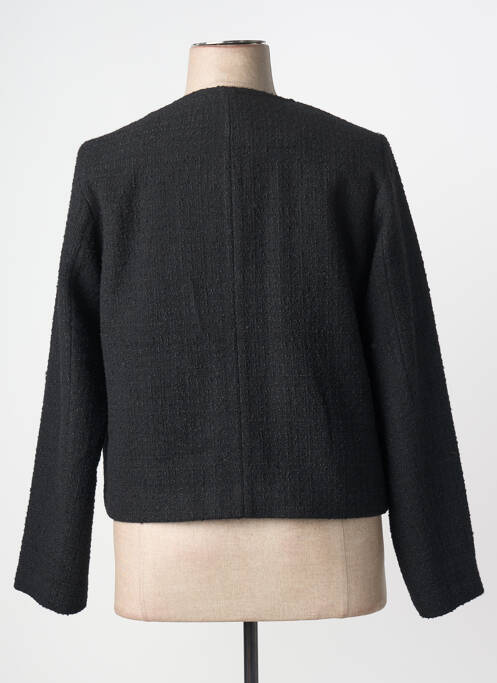 Jachete casual guler rotund negru C'EST BEAU LA VIE femme