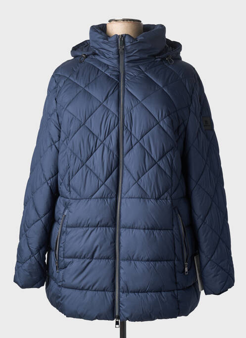 Geacă matlasată mâneci lungi cu glugă albastru BARBARA LEBEK femme