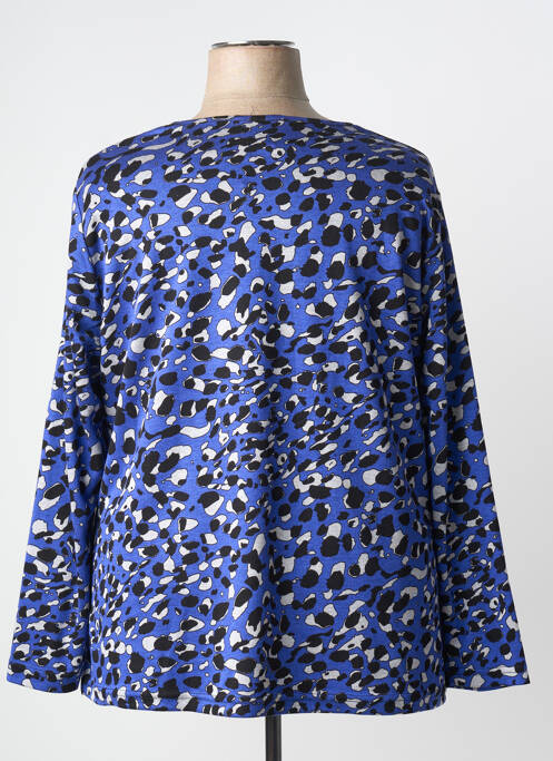 Tricou mâneci lungi mâneci lungi albastru GUY DUBOUIS femme