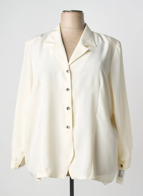 Cămașă croială dreaptă mâneci lungi bej GRIFFON femme