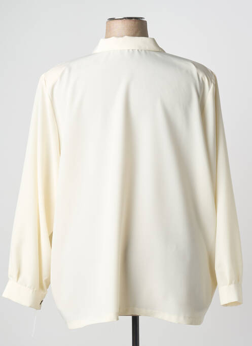 Cămașă croială dreaptă mâneci lungi bej GRIFFON femme