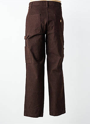 Pantalon drept mărime normală mărime normală maro IRON AND RESIN bărbat