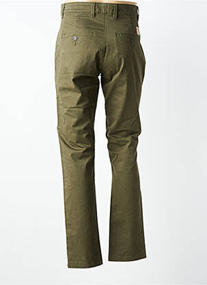 Pantalon chino elasticitate mărime normală verde IRON AND RESIN bărbat