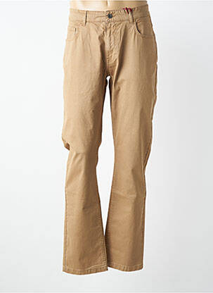 Pantalon chino elasticitate mărime normală bej IRON AND RESIN bărbat
