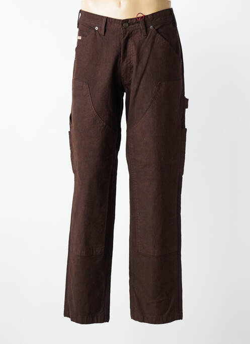 Pantalon drept mărime normală mărime normală maro IRON AND RESIN homme
