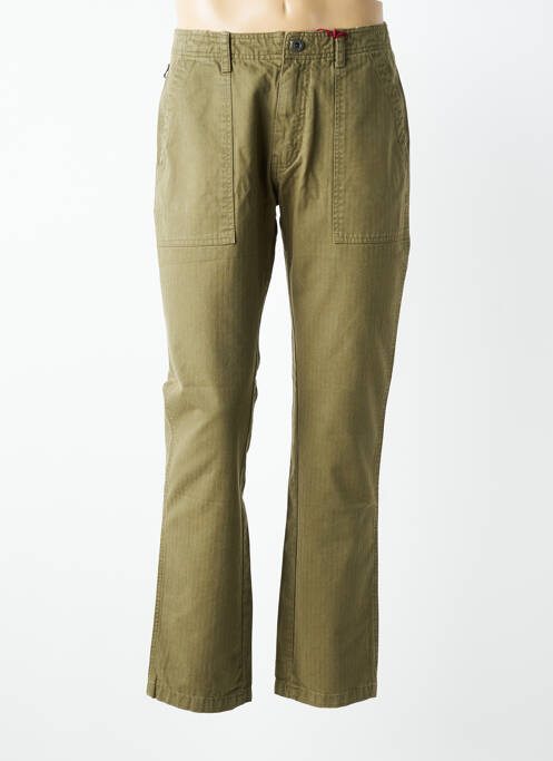 Pantalon chino buzunare mărime normală verde IRON AND RESIN homme