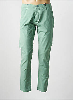 Pantalon chino elasticitate mărime normală verde DAYTONA bărbat