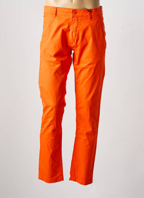 Pantalon drept croială dreaptă portocaliu DAYTONA homme