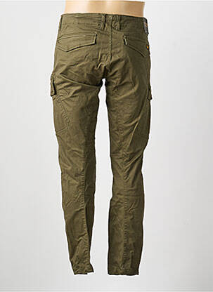 Pantalon slim elasticitate mărime normală verde DAYTONA bărbat