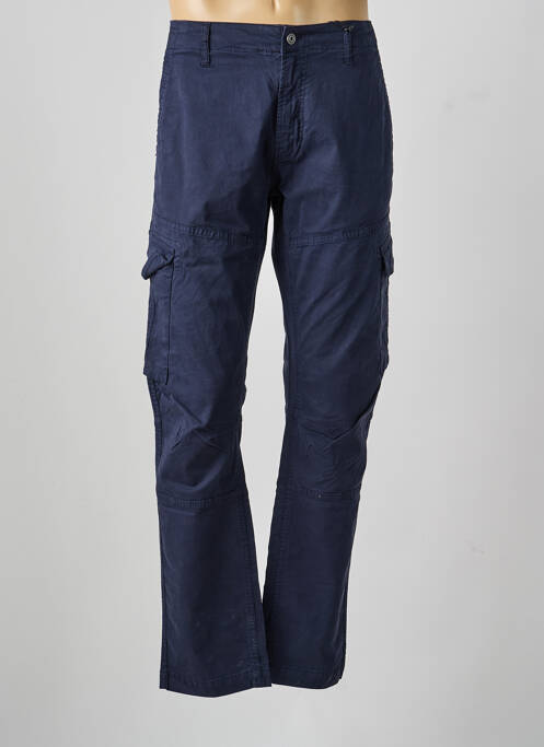 Pantalon cargo croială dreaptă albastru DAYTONA femme