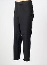 Pantalon slim talie elastică mărime normală negru CISO femme