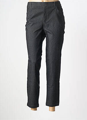 Pantalon slim talie elastică mărime normală gri CISO femeie