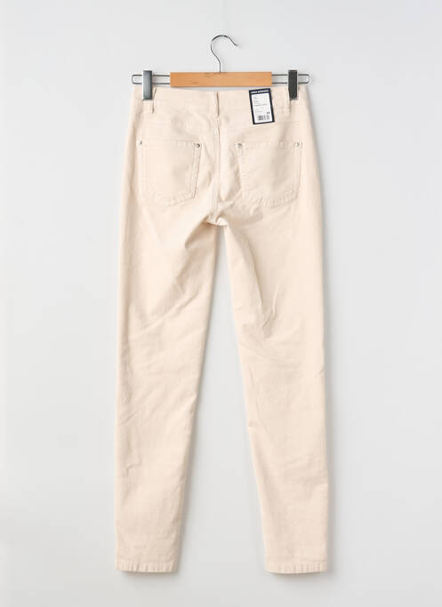 Pantalon slim elasticitate mărime normală bej ANNA MONTANA femme