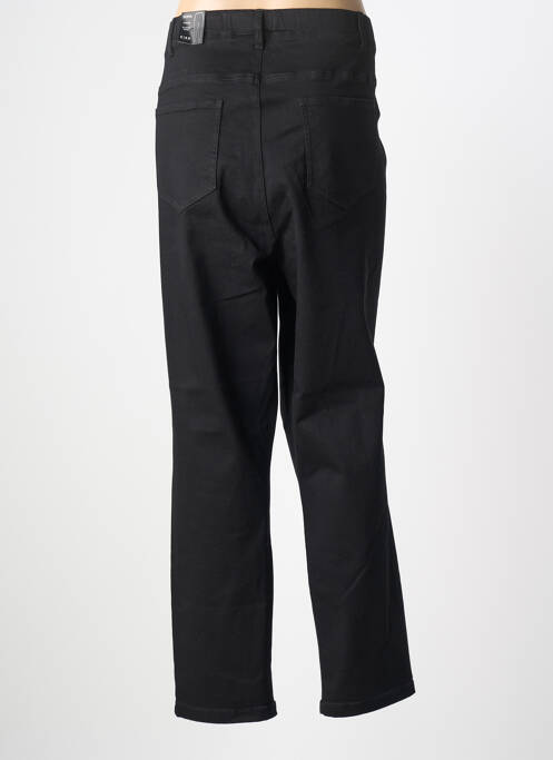 Pantalon slim talie elastică mărime normală negru CISO femme