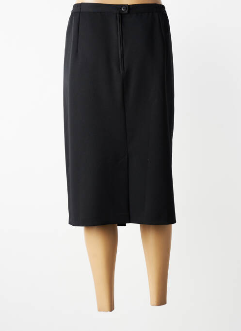 Fustă midi croială dreaptă negru 20/20 femme