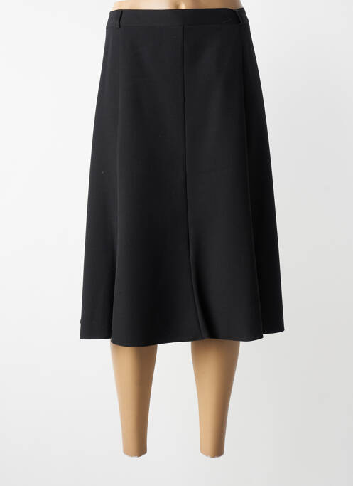 Fustă midi croială evazată negru 20/20 femme