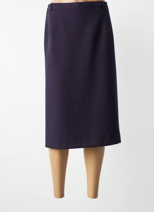 Fustă midi croială dreaptă violet 20/20 femme
