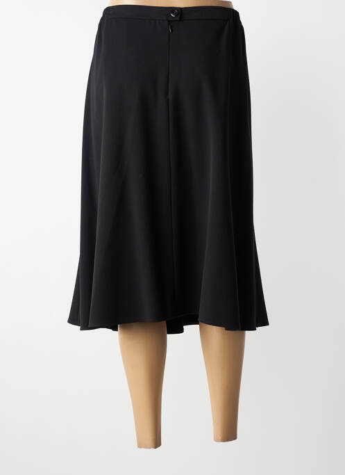 Fustă midi croială evazată negru GRIFFON femme