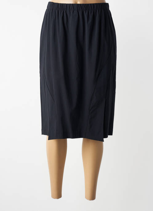 Fustă midi croială dreaptă negru CHALOU femme