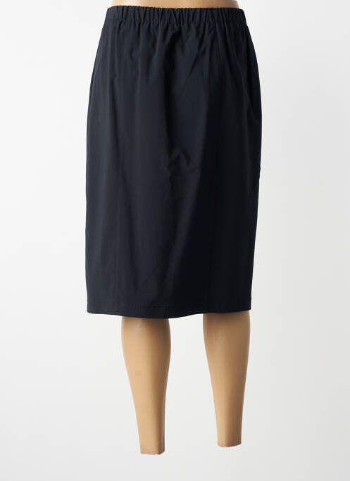 Fustă midi croială dreaptă negru CHALOU femme