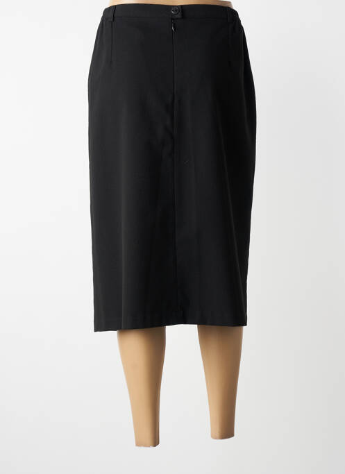 Fustă midi croială dreaptă negru 20/20 femme