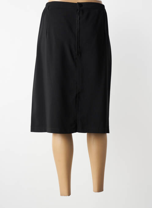 Fustă midi croială dreaptă negru ELIE BONNIE femme