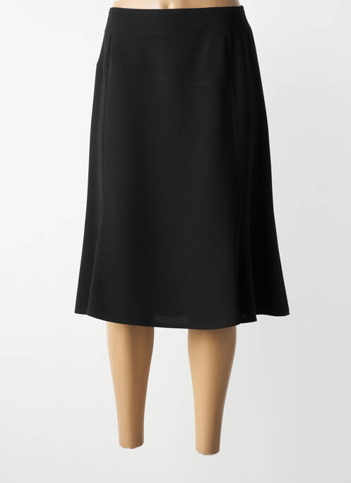 Fustă midi croială dreaptă negru GRIFFON femme