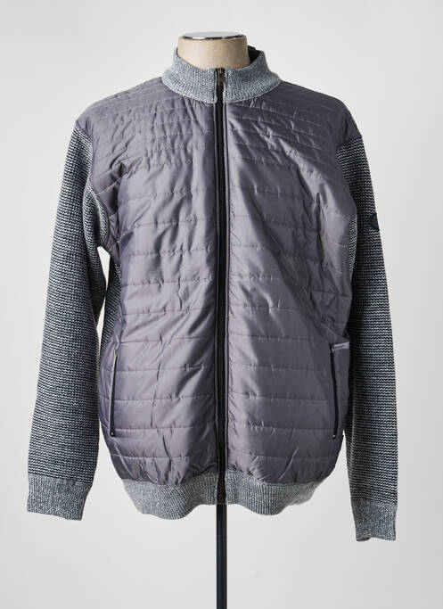 Geacă matlasată mâneci lungi fără glugă gri HAJO homme