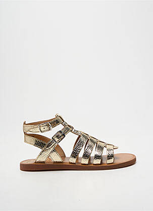 Spartane țesătură satinată vârf deschis auriu POM D'API fille