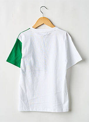 Tricou imprimeu fantezie mâneci scurte verde DKNY băiat