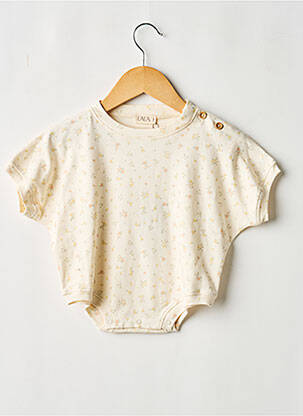 Body de lenjerie imprimeu fantezie bej UAUA fille