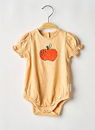 Body de lenjerie serigrafie bej SPROET & SPROUT fille