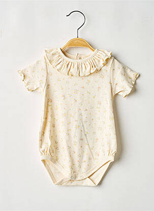 Body de lenjerie imprimeu fantezie bej UAUA fille